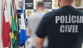 Polícia Civil prende em Santa Catarina foragido acusado de tráfico em Alagoas