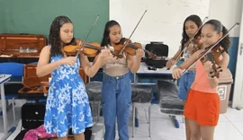Orquestra feminina amplia acesso à música clássica em Taquarana