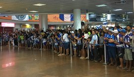 CSA desembarca em Alagoas com festa da torcida