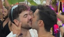 Influenciador alagoano Álvaro Xaro é flagrado aos beijos com ex-BBB