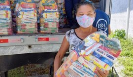 Famílias são beneficiadas com cestas básicas
