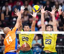 Brasil vence Holanda de virada na Liga das Nações de Vôlei Masculino