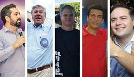 Agenda de hoje dos candidatos ao governo de Alagoas