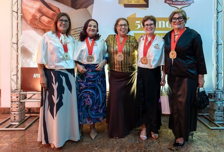 Grupo Literário Alagoano celebra 50 anos com programação histórica e protagonismo feminino na cultura