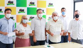 Com mais três filiações, MDB possui 44 prefeitos em Alagoas