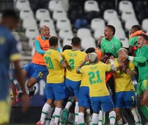 Brasil vence Colômbia em duelo com gol no último minuto de jogo