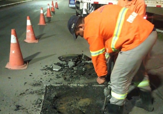 Operação Tampa Bueiro já alcança 101 vias em seis meses de serviços em Maceió