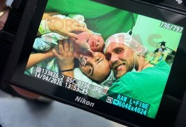 Filha de Gerson Brenner celebra nascimento do filho Otto após morte do ator