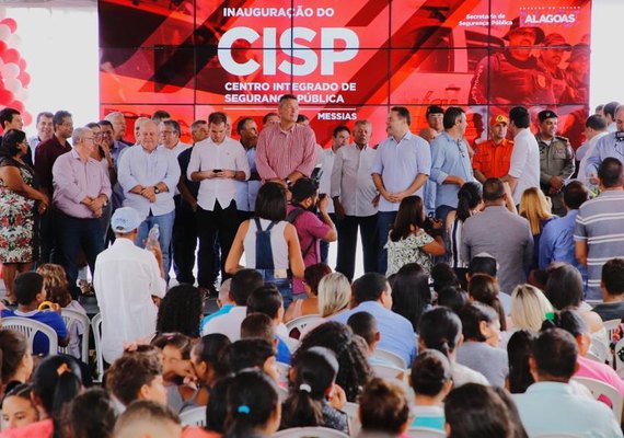 Messias recebe o 17º Centro Integrado de Segurança Pública do Estado de Alagoas