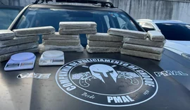 Homem é preso com 13 kg de drogas após denúncia no bairro Feitosa em Maceió