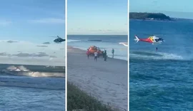 Homem morre ao tentar salvar filho de afogamento em praia no Litoral Sul de Alagoas