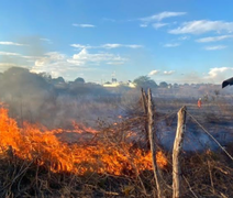 Corpo de Bombeiros atua no combate ao fogo em vegetação e alerta para prevenção