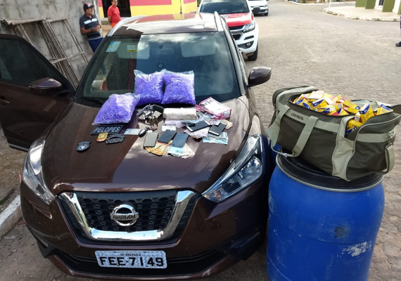 Operação policial prende chefe do tráfico em Arapiraca