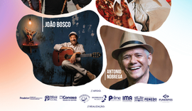 Festival de Música de Penedo terá shows de João Bosco e Antônio Nóbrega