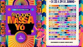 Shows do São João Massayó 2026 serão transmitidos via YouTube