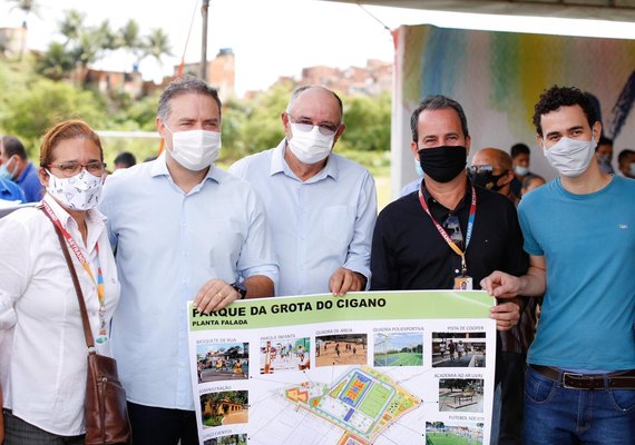 Vida Nova nas Grotas entra em nova etapa com a construção de parques lineares