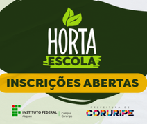 Projeto Horta-Escola abre inscrições para agricultores familiares