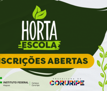 Projeto Horta-Escola abre inscrições para agricultores familiares