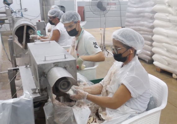 Coopaq amplia produção de derivados de coco com fábrica moderna