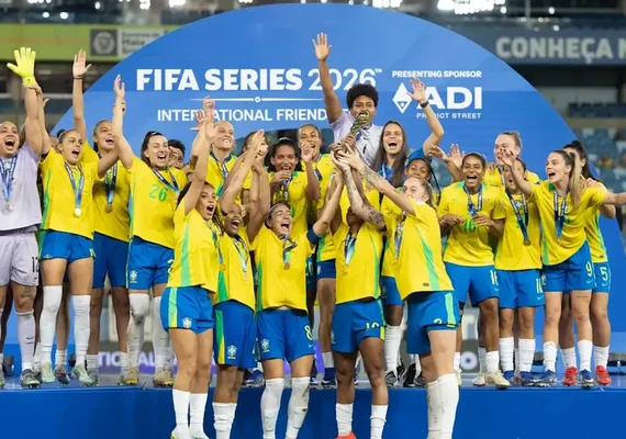 Brasil conquista título do FIFA Series de futebol feminino