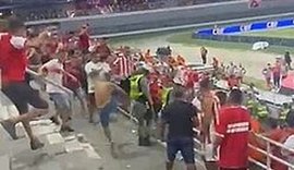 Acusados de agredir PMs durante jogo do CRB são ouvidos pela polícia