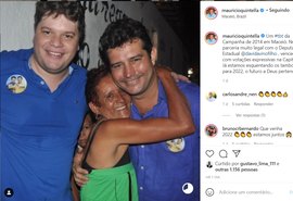 Postagem de Maurício Quintella indica reaproximação política com Davi Davino Filho