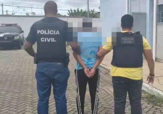 Acusado de estupro de vulnerável é capturado em Alagoas após fuga