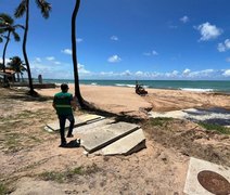 Construtoras são notificadas por lançamento de resíduos na Praia da Jatiúca