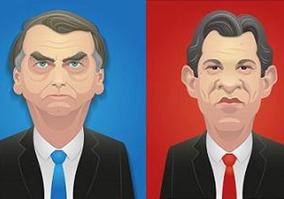 Ibope: Bolsonaro tem 54% dos votos válidos e Haddad, 46%
