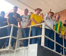 Alfredo Gaspar critica governo Lula em ato com Flávio Bolsonaro em Alagoas