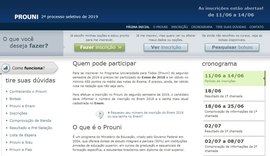 ProUni divulga hoje à tarde resultado da primeira chamada