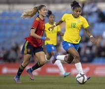Seleção feminina fica no 1 a 1 com a Espanha em amistoso