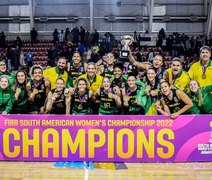 Brasil reafirma hegemonia no Sul-Americano de Basquete Feminino