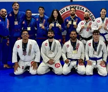 Atletas de Arapiraca brilham e conquistam medalhas no Alagoano de Jiu-Jitsu