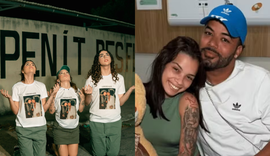 Kamylinha protesta em frente a presídio pela liberdade de Hytalo Santos no Natal