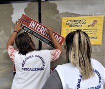 Vigilância Sanitária interdita farmácia na Gruta de Lourdes