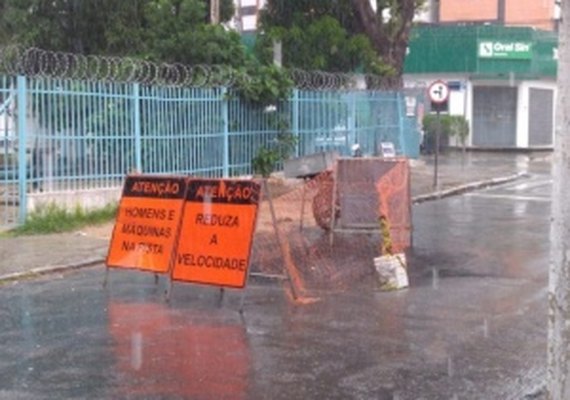 Obra da Casal bloqueia trânsito na Pajuçara, a partir desta terça-feira
