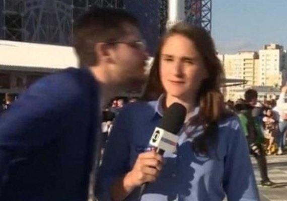 Jornalista da Globo é assediada em transmissão de jogo na Copa da Rússia