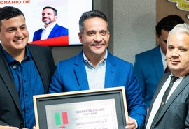 Paulo Dantas recebe título de cidadão honorário de Rio Largo