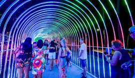 Luzes de Natal ficam acesas até 12 de janeiro em Maceió