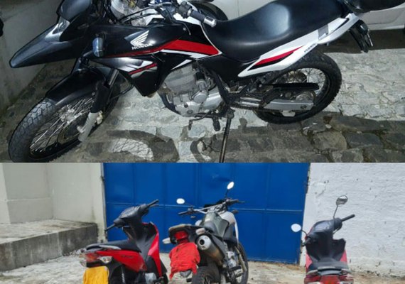 PC prende em Maceió homem com quatro motos roubadas