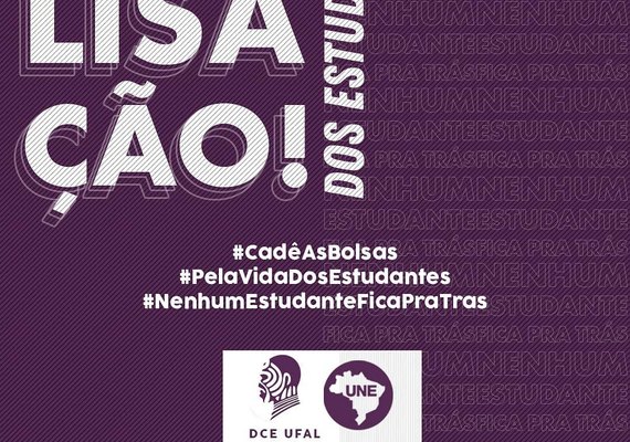 Estudantes da Ufal promovem paralisação nesta segunda