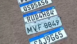 Motorista perdeu a placa na chuva? Saiba como recuperar com orientações do DMTT