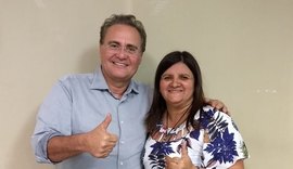 Em reunião com Renan, Ziane Costa define que será candidata a deputada estadual