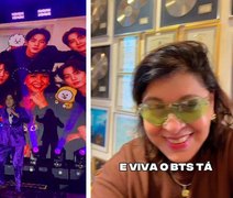 Roberta Miranda brinca com “ciúmes” de fãs após homenagem ao BTS