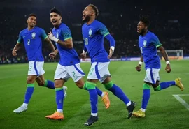 Brasil encerra preparação para a Copa do Mundo com goleada em Tunísia