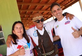 Renato Filho e Fátima Canuto levam campanha ao Sertão de Alagoas