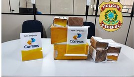 PF apreende encomendas com drogas nos Correios de Maceió