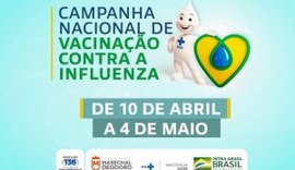 Prefeitura inicia hoje campanha contra Influenza e inaugura Ginásio Poliesportivo