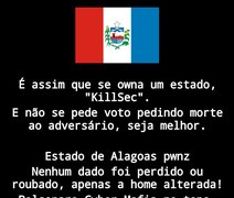 Sites do governo de AL sofrem ataque hacker: 'Bolsonaro Cyber Mafia'